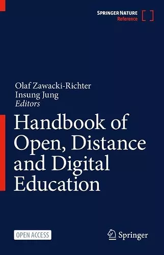 Handbook of Open, Distance and Digital Education cover