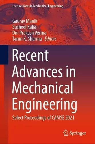 Recent Advances in Mechanical Engineering cover