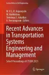 Recent Advances in Transportation Systems Engineering and Management cover