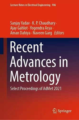 Recent Advances in Metrology cover