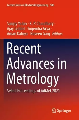 Recent Advances in Metrology cover