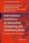 International Conference on Innovative Computing and Communications cover