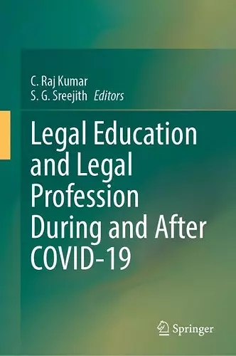 Legal Education and Legal Profession During and After COVID-19 cover