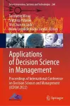 Applications of Decision Science in Management cover