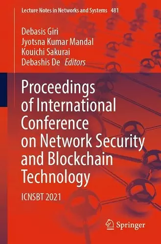 Proceedings of International Conference on Network Security and Blockchain Technology cover