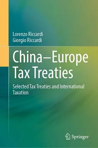 China–Europe Tax Treaties cover