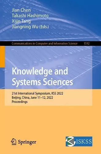 Knowledge and Systems Sciences cover