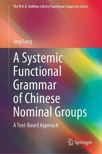 A Systemic Functional Grammar of Chinese Nominal Groups cover