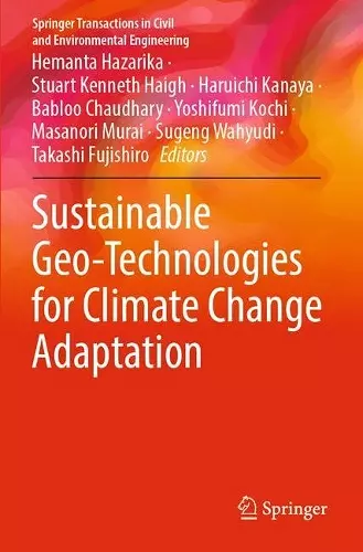 Sustainable Geo-Technologies for Climate Change Adaptation cover
