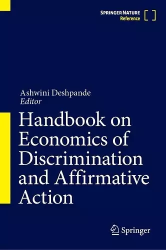 Handbook on Economics of Discrimination and Affirmative Action cover