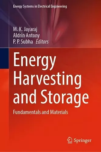 Energy Harvesting and Storage cover