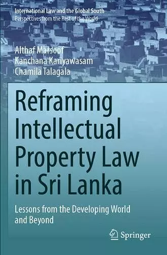 Reframing Intellectual Property Law in Sri Lanka cover