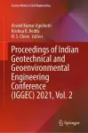 Proceedings of Indian Geotechnical and Geoenvironmental Engineering Conference (IGGEC) 2021, Vol. 2 cover