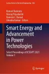 Smart Energy and Advancement in Power Technologies cover