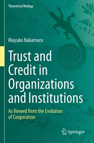 Trust and Credit in Organizations and Institutions cover