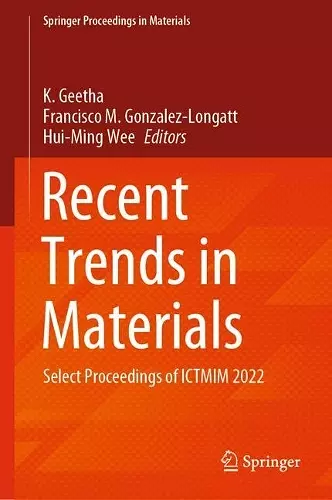 Recent Trends in Materials cover