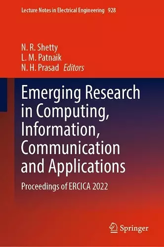 Emerging Research in Computing, Information, Communication and Applications cover