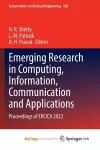 Emerging Research in Computing, Information, Communication and Applications cover