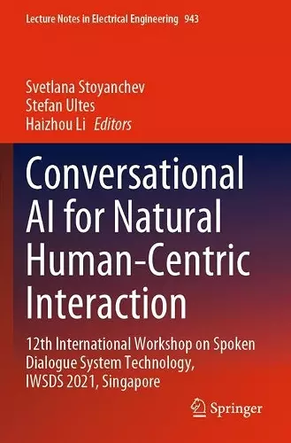 Conversational AI for Natural Human-Centric Interaction cover