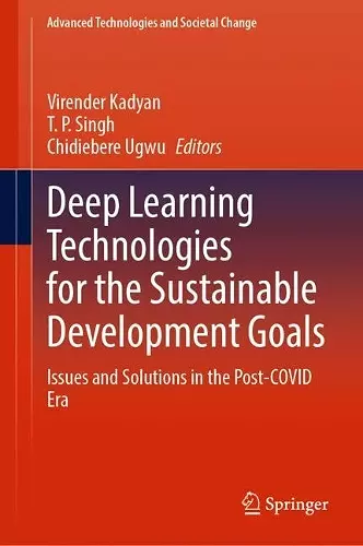 Deep Learning Technologies for the Sustainable Development Goals cover