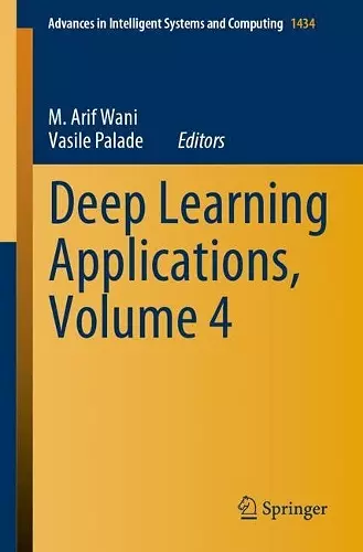 Deep Learning Applications, Volume 4 cover