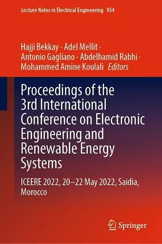 Proceedings of the 3rd International Conference on Electronic Engineering and Renewable Energy Systems cover