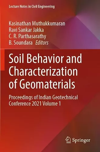 Soil Behavior and Characterization of Geomaterials cover