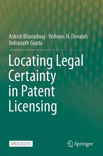 Locating Legal Certainty in Patent Licensing cover