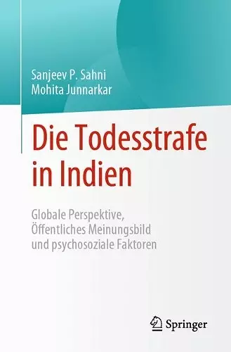 Die Todesstrafe in Indien cover