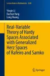 Real-Variable Theory of Hardy Spaces Associated with Generalized Herz Spaces of Rafeiro and Samko cover