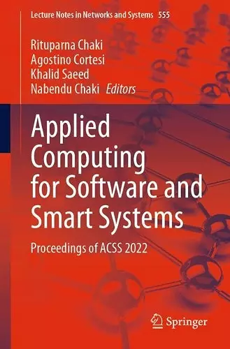 Applied Computing for Software and Smart Systems cover