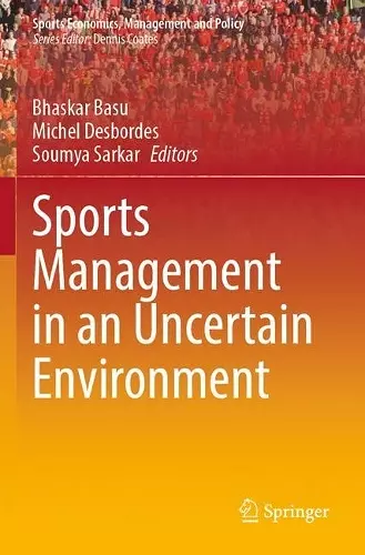 Sports Management in an Uncertain Environment cover
