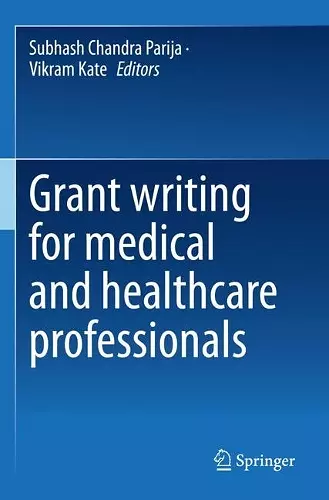 Grant writing for medical and healthcare professionals cover