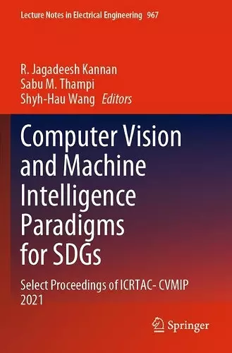 Computer Vision and Machine Intelligence Paradigms for SDGs cover
