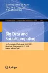 Big Data and Social Computing cover