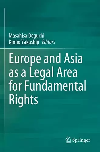 Europe and Asia as a Legal Area for Fundamental Rights cover