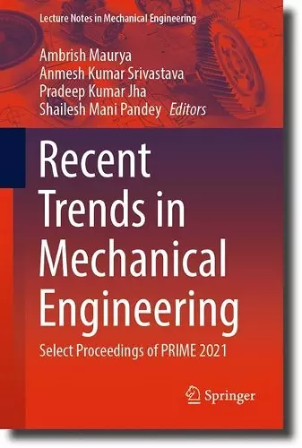 Recent Trends in Mechanical Engineering cover