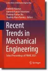 Recent Trends in Mechanical Engineering cover