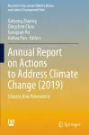 Annual Report on Actions to Address Climate Change (2019) cover