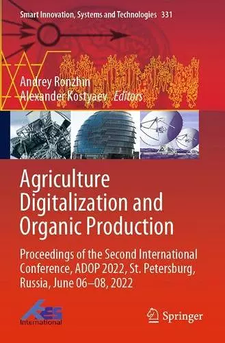 Agriculture Digitalization and Organic Production cover