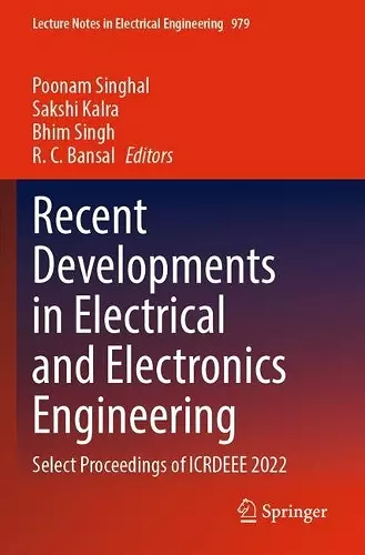 Recent Developments in Electrical and Electronics Engineering cover