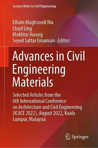 Advances in Civil Engineering Materials cover