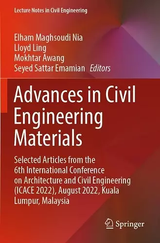 Advances in Civil Engineering Materials cover