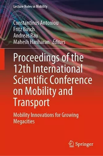 Proceedings of the 12th International Scientific Conference on Mobility and Transport cover