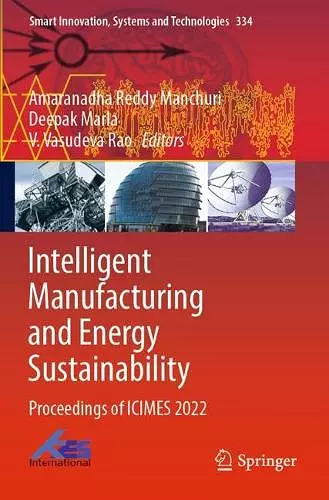 Intelligent Manufacturing and Energy Sustainability cover