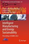 Intelligent Manufacturing and Energy Sustainability cover