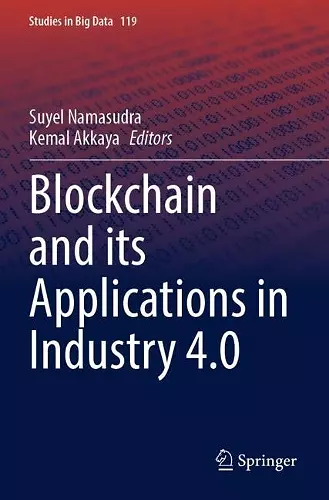 Blockchain and its Applications in Industry 4.0 cover
