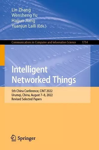 Intelligent Networked Things cover