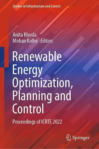 Renewable Energy Optimization, Planning and Control cover