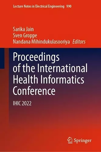Proceedings of the International Health Informatics Conference cover